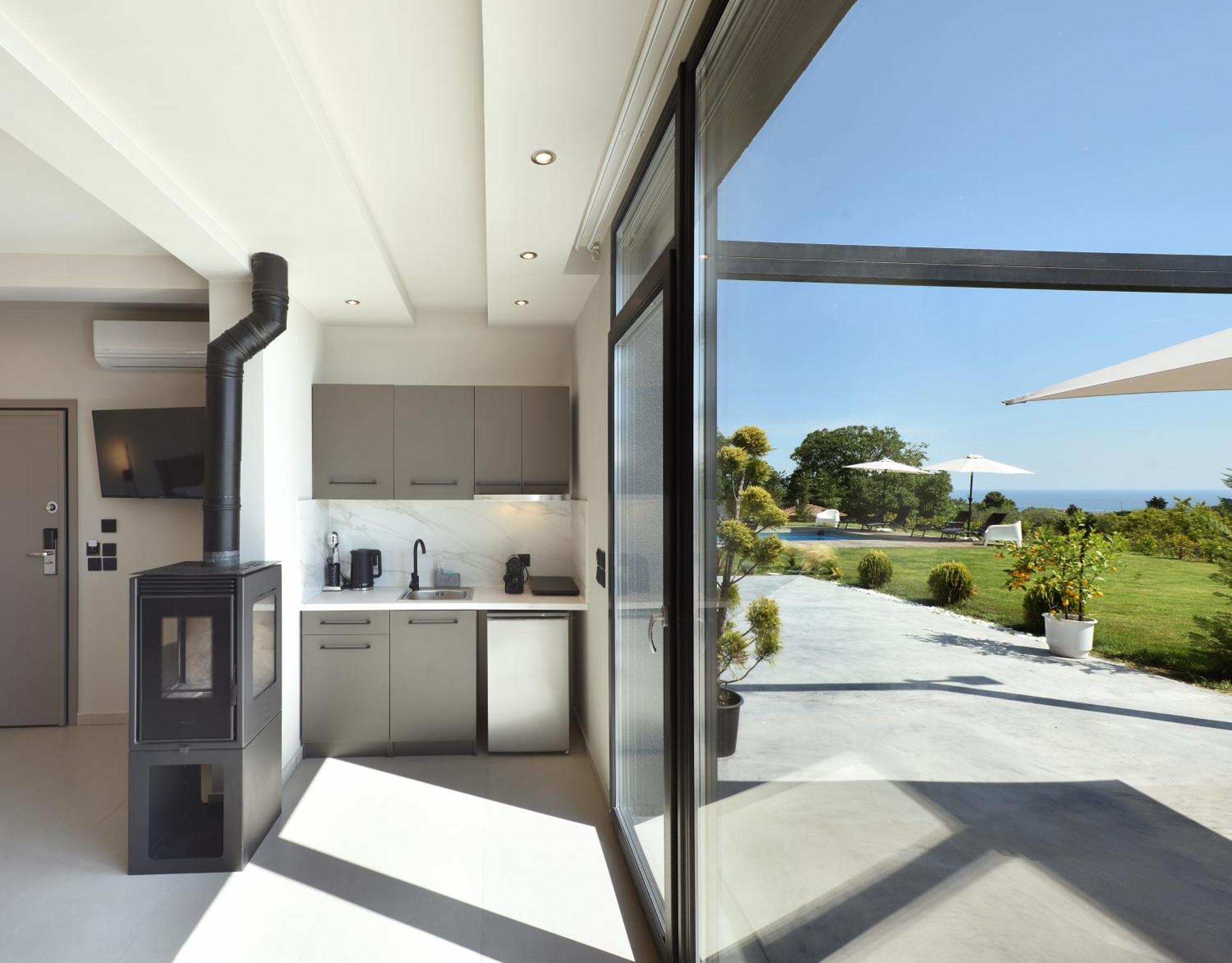 Olive All-Seasons Suites, Panel Hospitality Homes & Villas Litóchoron Dış mekan fotoğraf